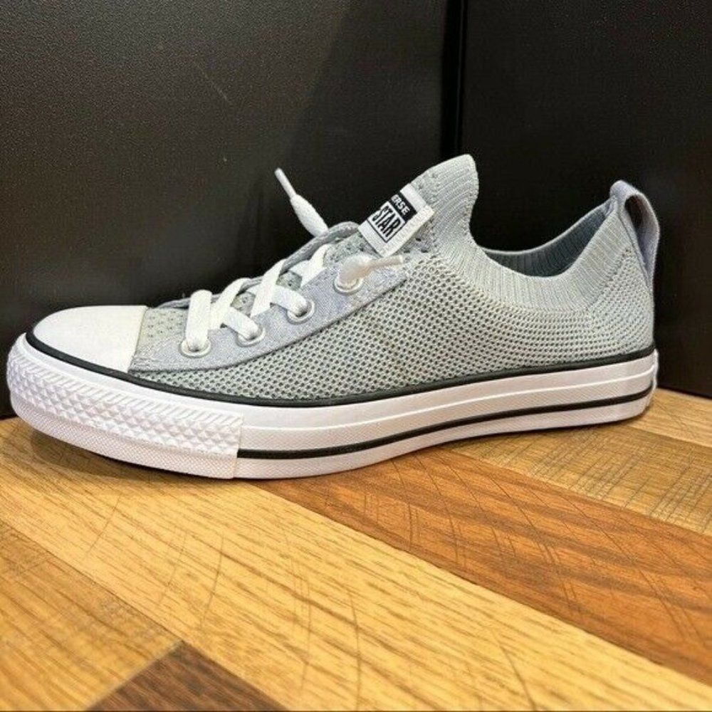 NEW WOMEN'S Converse CTAS Shoreline Grey Sneakers SlipOn - Picture 2 of 4
